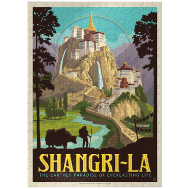 puzzleplate Shangri La Mountain Paradise Serenity 300 Jigsaw Puzzle