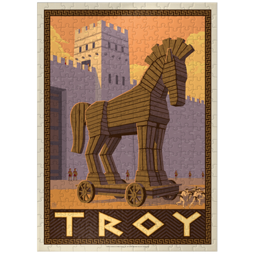 puzzleplate Troy: Gift Of The Trojan Horse 300 Jigsaw Puzzle