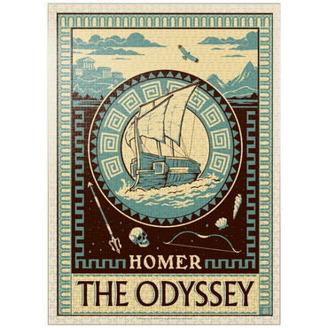 puzzleplate The Odyssey: Homer 1000 Jigsaw Puzzle