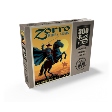Zorro Rides Again: Johston McCulley 300 Jigsaw Puzzle box view2