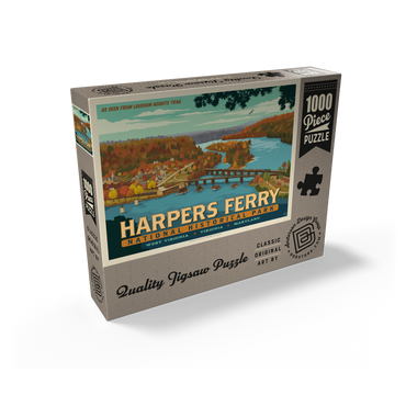 Harpers Ferry National Historical Park: Loudoun Heights Trail 1000 Jigsaw Puzzle box view2