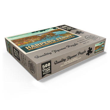 Harpers Ferry National Historical Park: Loudoun Heights Trail 500 Jigsaw Puzzle box view1