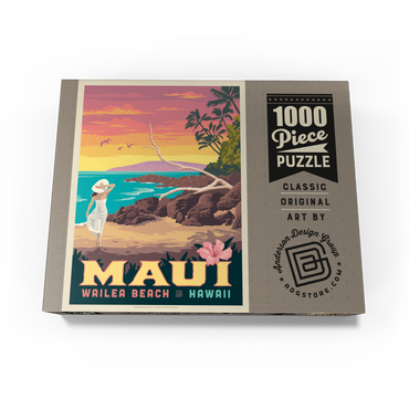 Hawai'i: Maui (Wailea Beach) 1000 Jigsaw Puzzle box view3