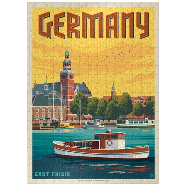 puzzleplate Germany: Leer, East Frisia 300 Jigsaw Puzzle