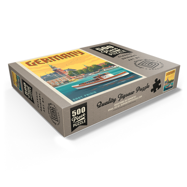 Germany: Leer, East Frisia 500 Jigsaw Puzzle box view1