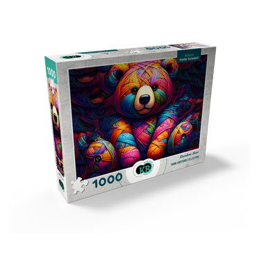 Rainbow Bear: Yarn Critters Collection 1000 Jigsaw Puzzle box view2