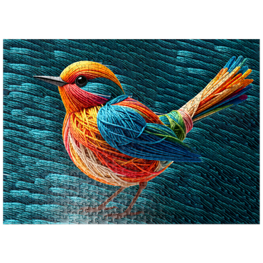 puzzleplate Bird: Yarn Critters Collection 500 Jigsaw Puzzle