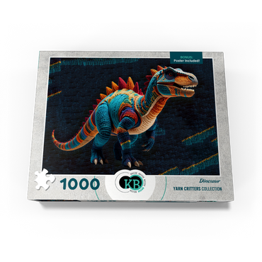 Dinosaur: Yarn Critters Collection 1000 Jigsaw Puzzle box view3