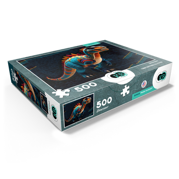 Dinosaur: Yarn Critters Collection 500 Jigsaw Puzzle box view1