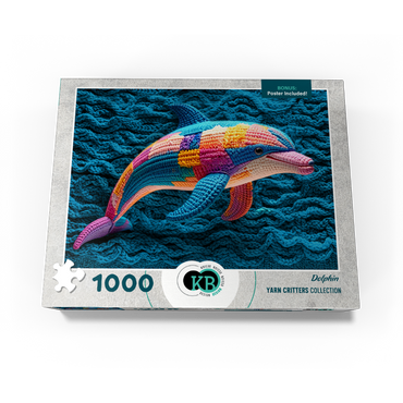 Dolphin: Yarn Critters Collection 1000 Jigsaw Puzzle box view3