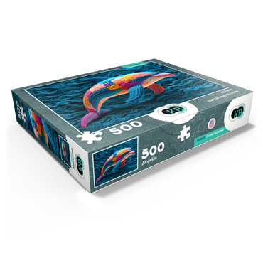 Dolphin: Yarn Critters Collection 500 Jigsaw Puzzle box view1