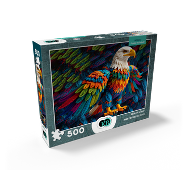 Majestic Eagle: Yarn Critters Collection 500 Jigsaw Puzzle box view2