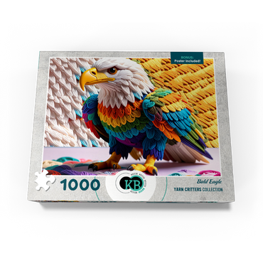 Bald Eagle: Yarn Critters Collection 1000 Jigsaw Puzzle box view3