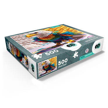 Bald Eagle: Yarn Critters Collection 500 Jigsaw Puzzle box view1