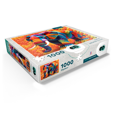 Elephant: Yarn Critters Collection 1000 Jigsaw Puzzle box view1