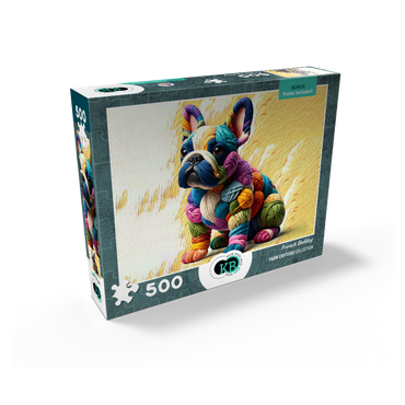 French Bulldog: Yarn Critters Collection 500 Jigsaw Puzzle box view2