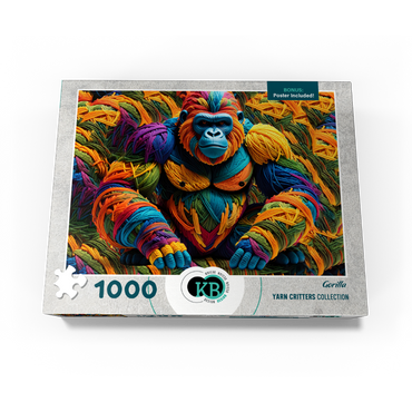 Gorilla: Yarn Critters Collection 1000 Jigsaw Puzzle box view3