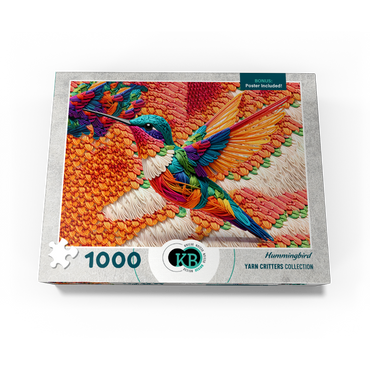 Hummingbird: Yarn Critters Collection 1000 Jigsaw Puzzle box view3
