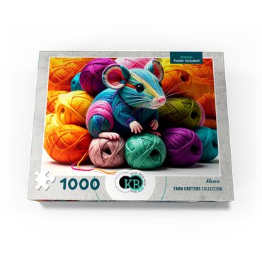 Mouse: Yarn Critters Collection 1000 Jigsaw Puzzle box view3
