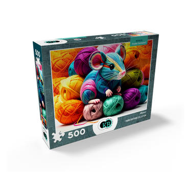 Mouse: Yarn Critters Collection 500 Jigsaw Puzzle box view2