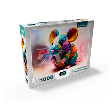 Rainbow Mouse: Yarn Critters Collection 1000 Jigsaw Puzzle box view2