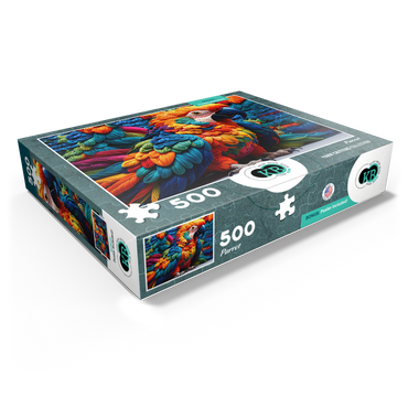 Parrot: Yarn Critters Collection 500 Jigsaw Puzzle box view1