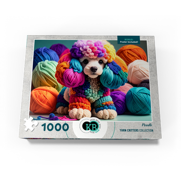 Poodle: Yarn Critters Collection 1000 Jigsaw Puzzle box view3