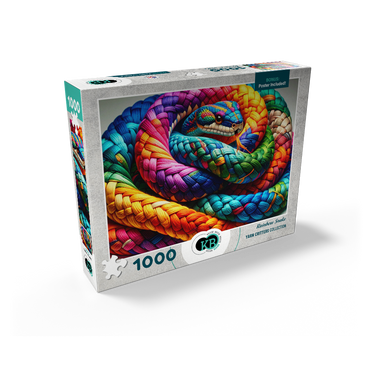 Rainbow Snake: Yarn Critters Collection 1000 Jigsaw Puzzle box view2
