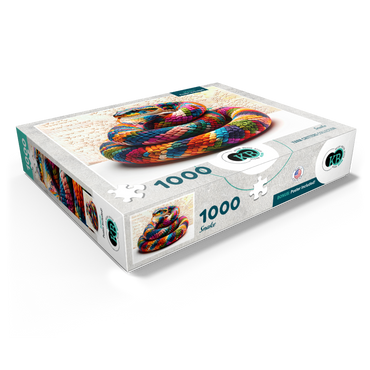 Snake: Yarn Critters Collection 1000 Jigsaw Puzzle box view1