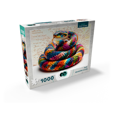 Snake: Yarn Critters Collection 1000 Jigsaw Puzzle box view2