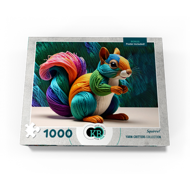 Squirrel: Yarn Critters Collection 1000 Jigsaw Puzzle box view3