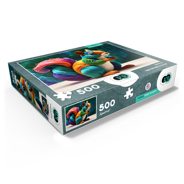 Squirrel: Yarn Critters Collection 500 Jigsaw Puzzle box view1