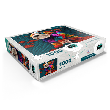 Terrier Dog: Yarn Critters Collection 1000 Jigsaw Puzzle box view1
