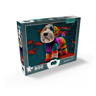 Terrier Dog: Yarn Critters Collection 500 Jigsaw Puzzle box view2