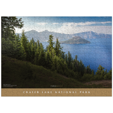 puzzleplate Crater Lake National Park: Rim Village Promenade 300 Jigsaw Puzzle
