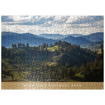 puzzleplate Wind Cave National Park: Rankin Ridge Nature Trail 500 Jigsaw Puzzle