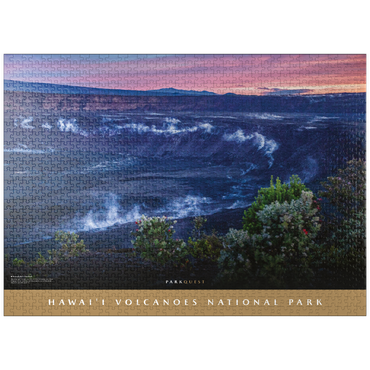 puzzleplate Hawai'I Volcanoes National Park: Keanakako'i Overlook 1000 Jigsaw Puzzle