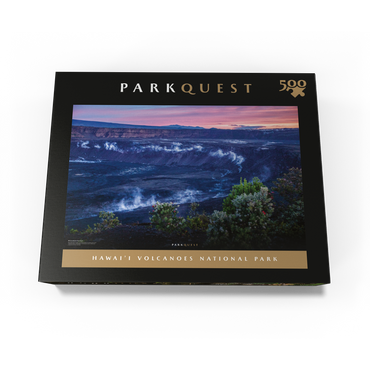 Hawai'I Volcanoes National Park: Keanakako'i Overlook 500 Jigsaw Puzzle box view3