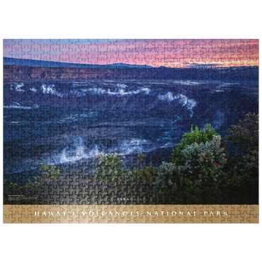 puzzleplate Hawai'I Volcanoes National Park: Keanakako'i Overlook 500 Jigsaw Puzzle