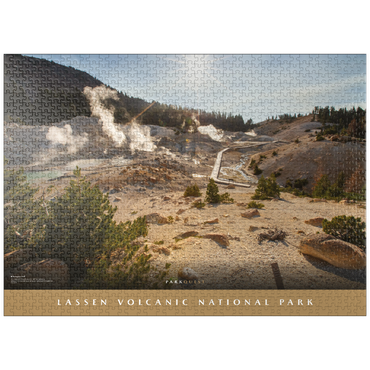 puzzleplate Lassen Volcanic National Park: Bumpass Hell 1000 Jigsaw Puzzle