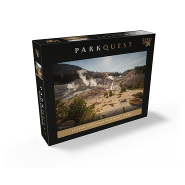 Lassen Volcanic National Park: Bumpass Hell 500 Jigsaw Puzzle box view2