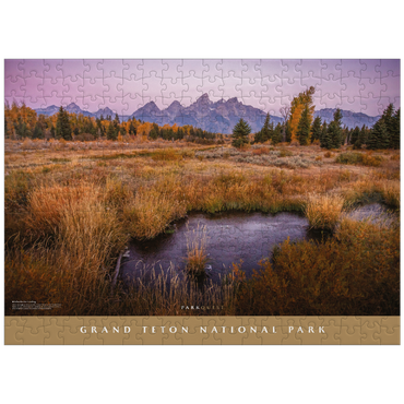 puzzleplate Grand Teton National Park: Schwabacher Landing 300 Jigsaw Puzzle