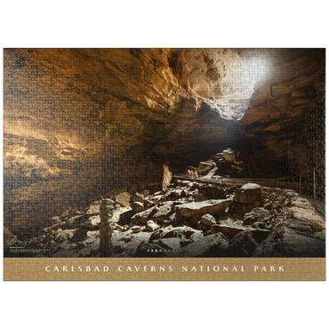 puzzleplate Carlsbad Caverns National Park: Natural Entrance 1000 Jigsaw Puzzle