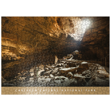 puzzleplate Carlsbad Caverns National Park: Natural Entrance 500 Jigsaw Puzzle
