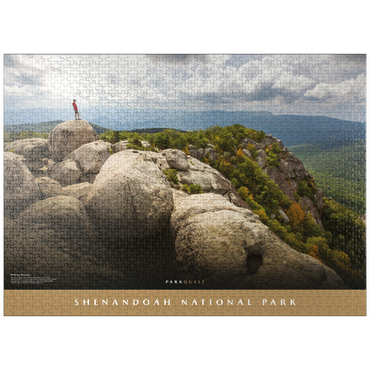 puzzleplate Shenandoah National Park: Old Rag Mountain 1000 Jigsaw Puzzle