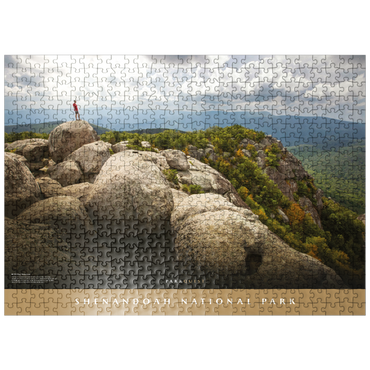 puzzleplate Shenandoah National Park: Old Rag Mountain 500 Jigsaw Puzzle