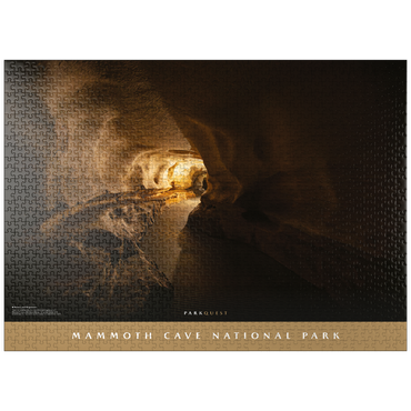 puzzleplate Mammoth Cave National Park: Domes and Dripstones 1000 Jigsaw Puzzle