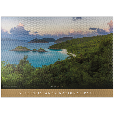 puzzleplate Virgin Islands National Park: Trunk Bay 1000 Jigsaw Puzzle