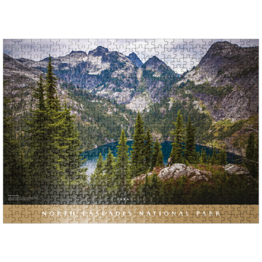 puzzleplate North Cascades National Park: Thornton Lake 500 Jigsaw Puzzle