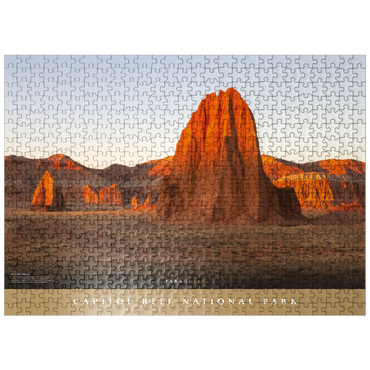 puzzleplate Capitol Reef National Park: Temple of the Sun 500 Jigsaw Puzzle
